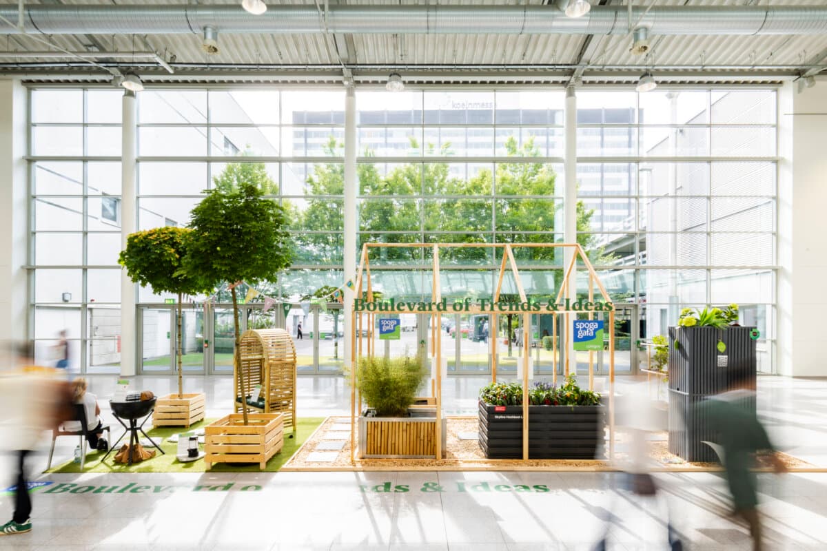 Neues Hallenkonzept für High-End-Outdoor-Design