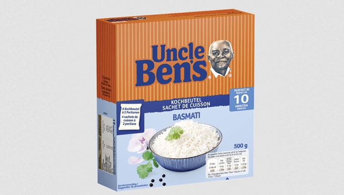 Reis-Marke Uncle Ben's ändert Logo