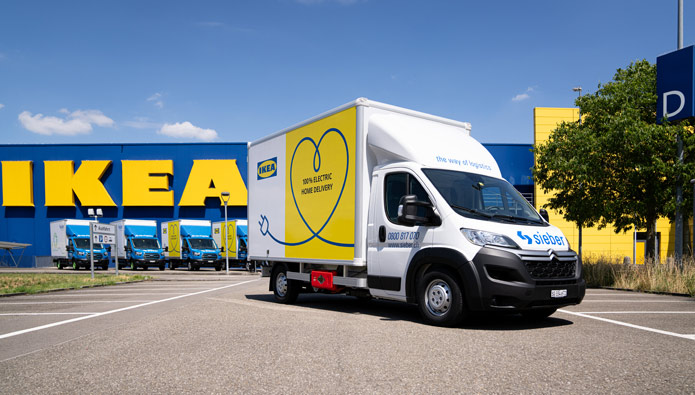 Ikea und Aldi Suisse richten weitere mobile Abholstationen ein