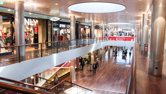 Umsatzeinbruch bei Schweizer Shopping-Centern
