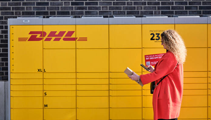 DHL baut Packstationen-Netz aus